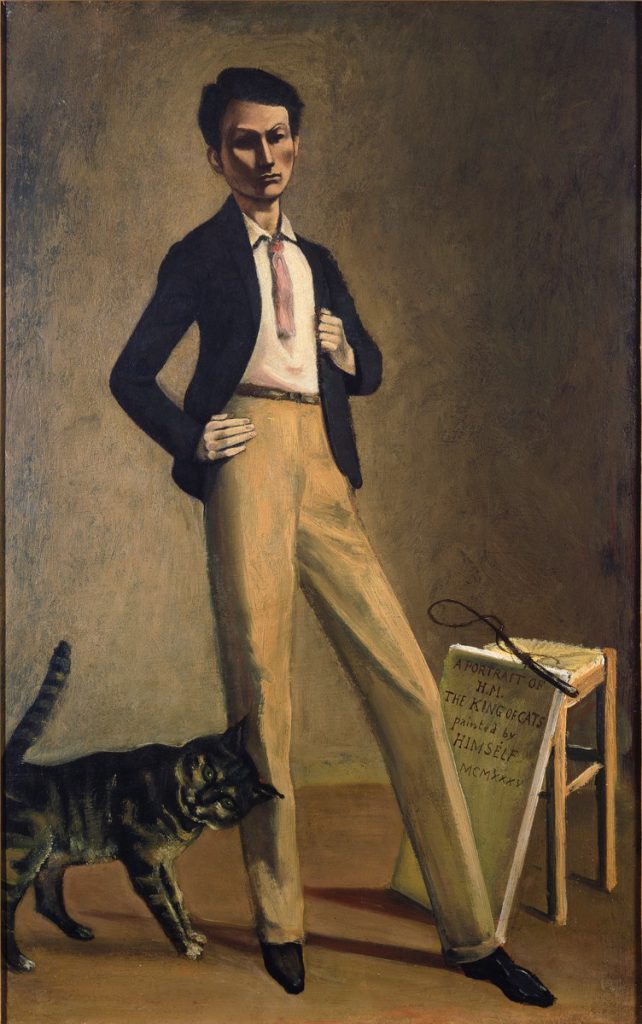 1935 self portrait by Balthus - King of Cats