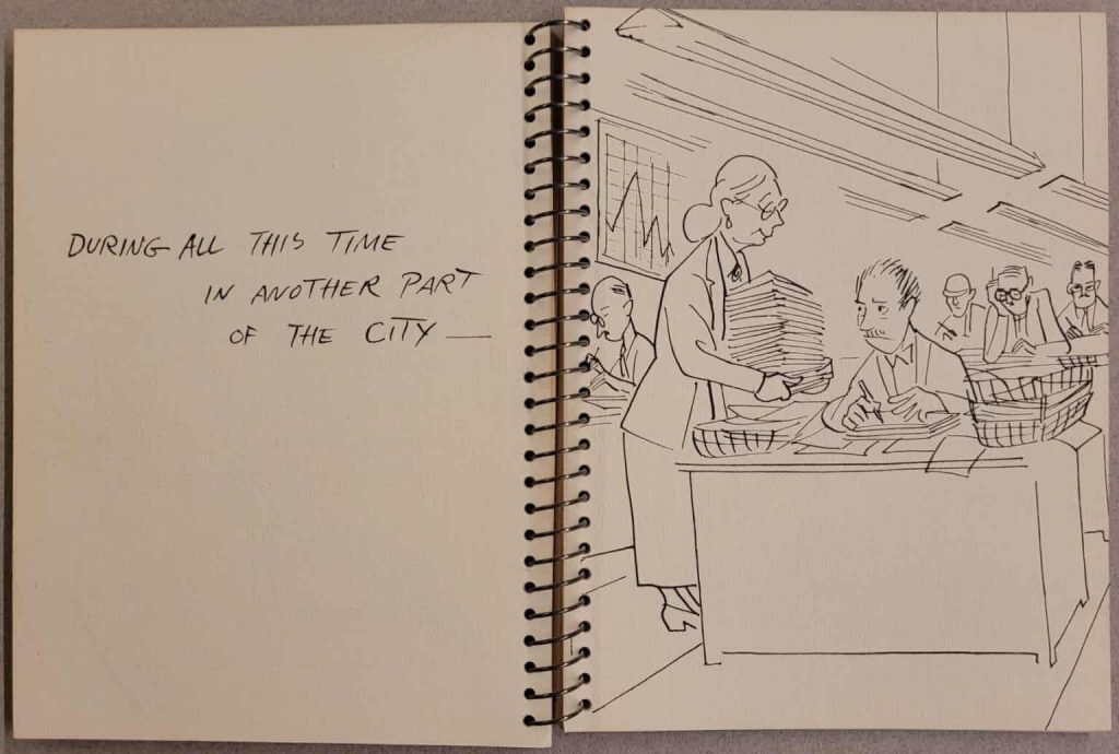 More WORDS and the drudgery of paperwork.