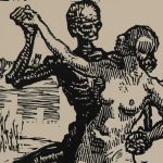 Death and the Maiden dancing in Budzinski's 1924 Totentanz.